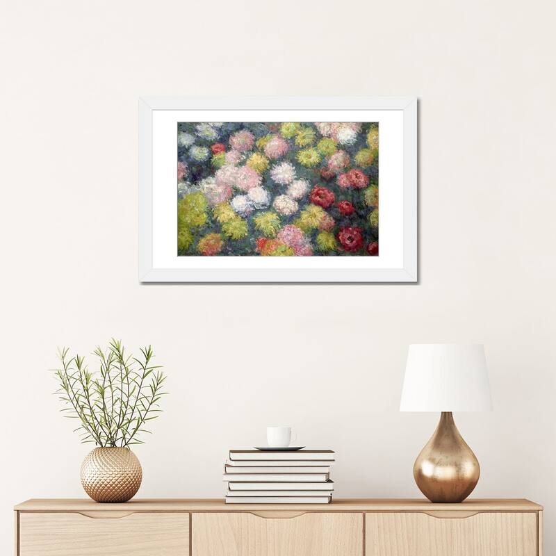 iCanvas "Chrysanthemums, 1897 " by Claude Bed Bath & Beyond